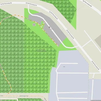 Map of Lake Youngs Trailhead Park