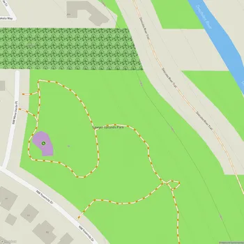 Map of Sawyer Uplands Park
