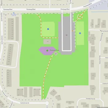 Map of Parkway Park