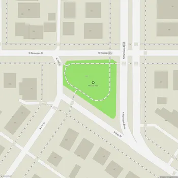 Map of McAuley Park