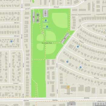 Map of Brunsdale Park