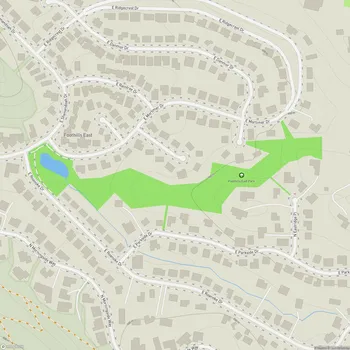 Map of Foothills East Park