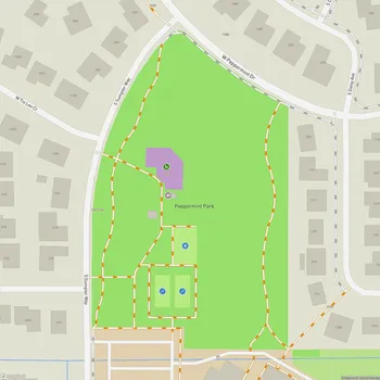 Map of Peppermint Park