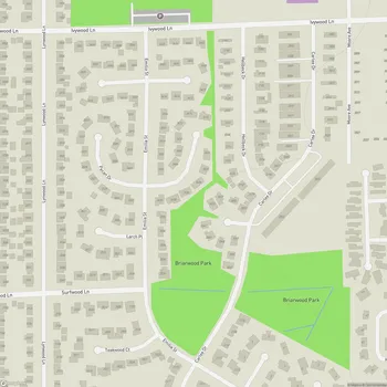 Map of Briarwood Park