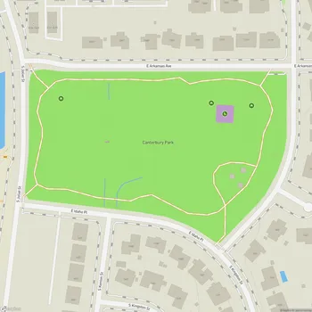Map of Canterbury Park