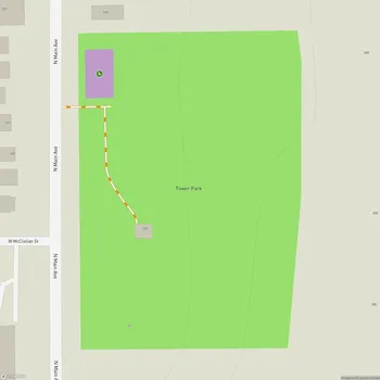 Map of Tower Park