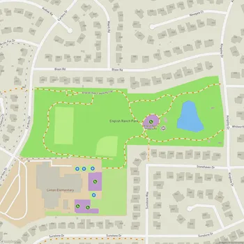 Map of English Ranch Park