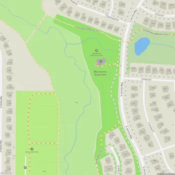 Map of Blue Grama Grass Park