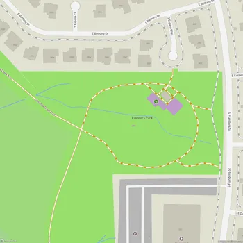Map of Flanders Park