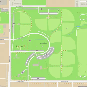 Map of Reaves Park