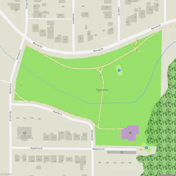 Map of Tipton Park