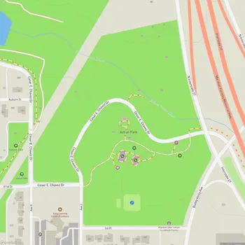 Map of Aztlan Park