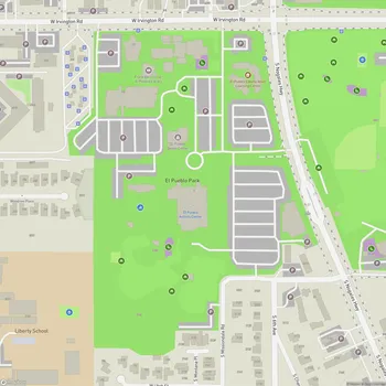 Map of El Pueblo Park