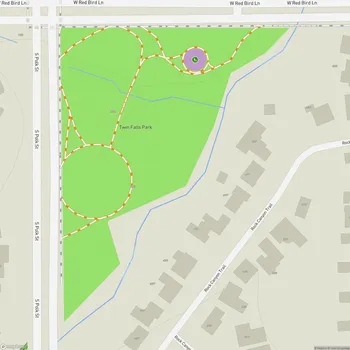 Map of Twin Falls Park