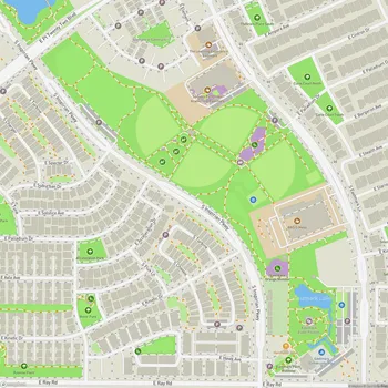 Map of Eastmark Great Park