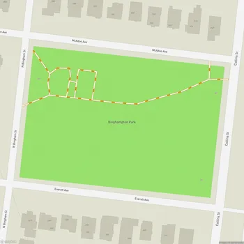 Map of Binghampton Park