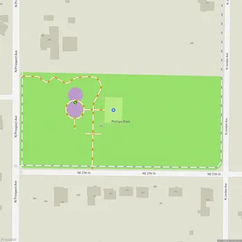 Map of Phillips Park