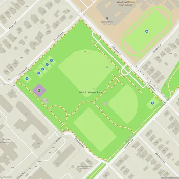 Map of Willis C. Winters Park