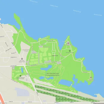 Map of Lake Park