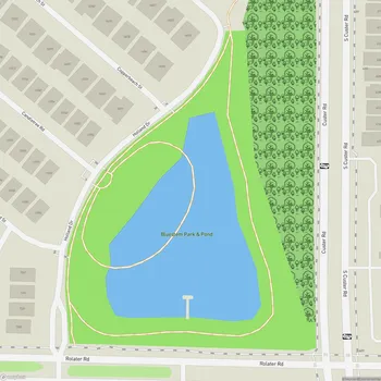 Map of Bluestem Park & Pond