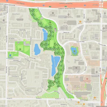 Map of Anderson Bonner Park