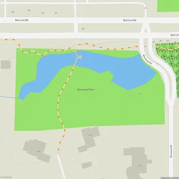 Map of Winnwood Park