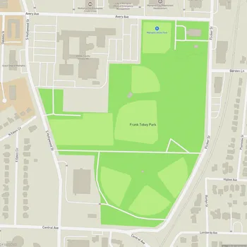 Map of Frank Tobey Park