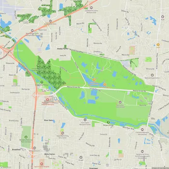 Map of Shelby Farms Park