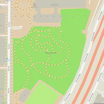 Map of Native Texas Park