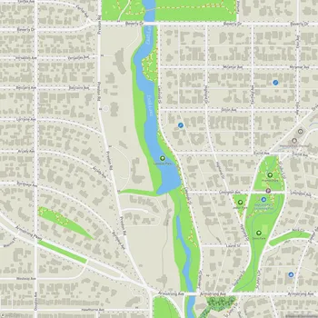 Map of Lakeside Park