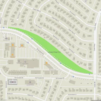 Map of Campbell Ridge Park
