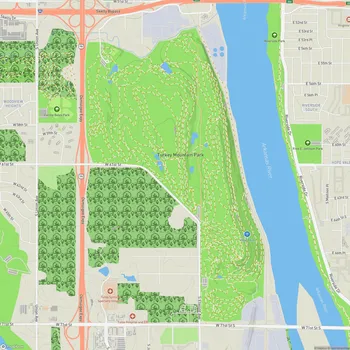 Map of Turkey Mountain Park