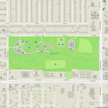 Map of McClure Park