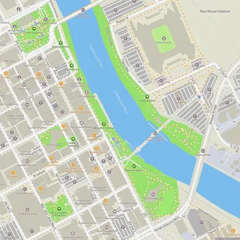 Map of Riverfront Park
