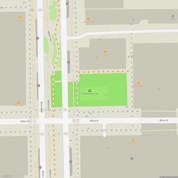 Map of Midtown Plaza