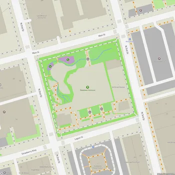 Map of Downtown Commons