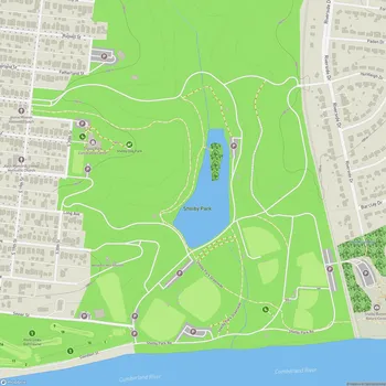 Map of Shelby Park