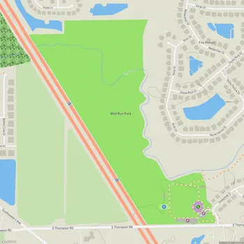 Map of Wolf Run Park