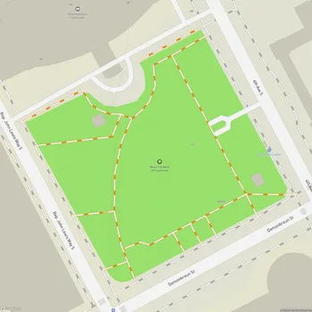 Map of Music City Walk of Fame Park