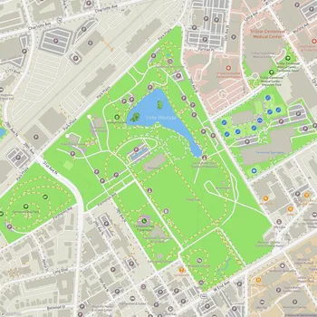 Map of Centennial Park