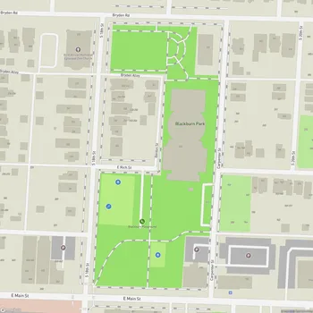 Map of Blackburn Park
