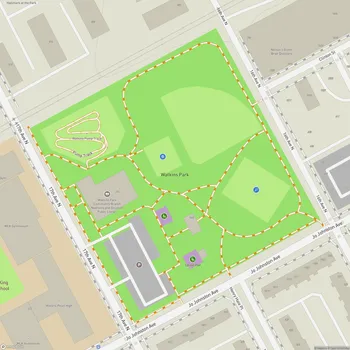 Map of Watkins Park