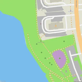 Map of Clarksville Riverwalk