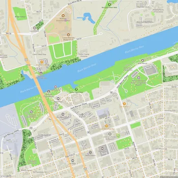 Map of Parker-Haun Park
