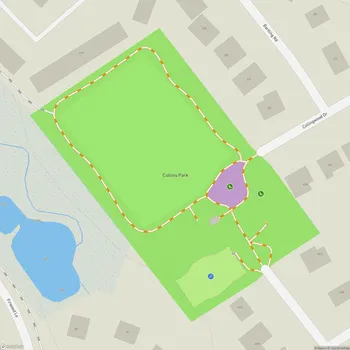 Map of Collins Park