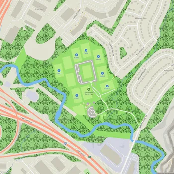 Map of Ramblewood District Park