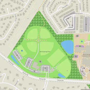 Map of North Springs Park