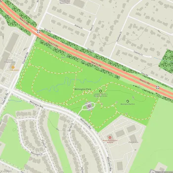Map of Wellington Park