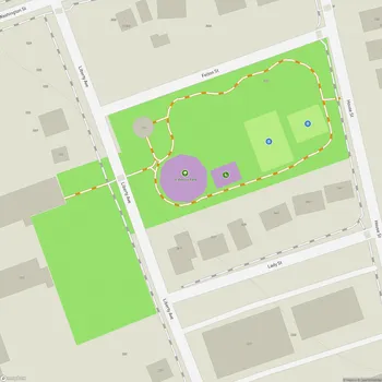 Map of St. Anna's Park