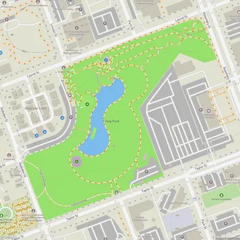 Map of Finlay Park